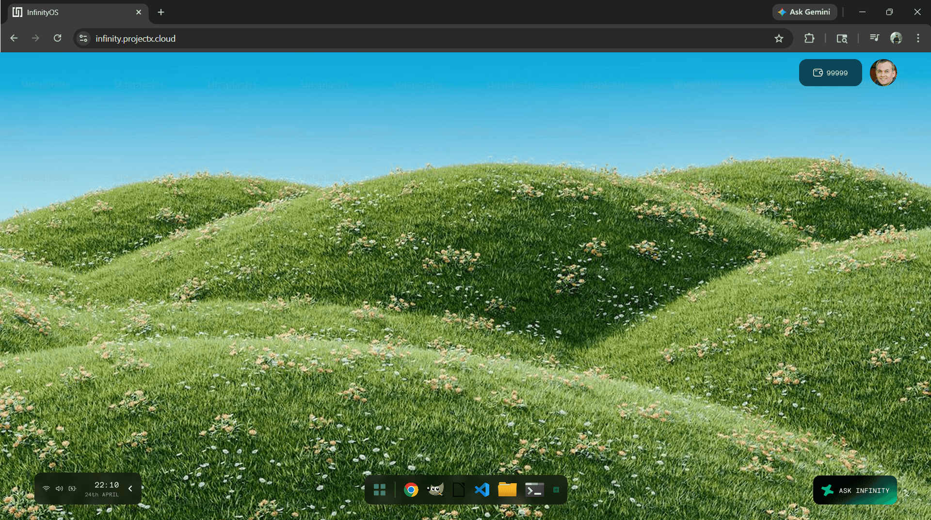 Step 2 — open browser