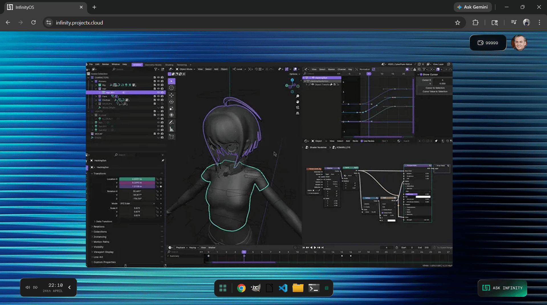 3D modeling